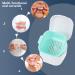 Exceart Denture Case with Sieve Basket | Portable False Teeth Storage & Cleaning Box | Ideal for Travel & Dental Care - Buy Online on GoSupps.com