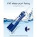 Portable Water Flosser - Rechargeable Dental Oral Irrigator with 4 Modes | Waterproof Teeth Cleaner | Space-Saving Design - Buy Online on GoSupps.com