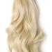 Silk-co 18inch Bleach Blond Long Curly Ponytail Extensions Claw on Synthetic Clip in Hairpiece Pony Tail Extension 18inch (Pack of 1) Bleach Blond - Buy Online on GoSupps.com