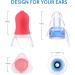 High Fidelity Concert Ear Plugs - 4 Pairs for Noise Reduction at Concerts, Festivals, Parties, DJs, Drummers - Reusable - 2 Colors - Buy Online on GoSupps.com