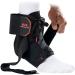 McDavid Light Ankle Brace with Figure-8 Strap - X-Small - Black - Buy Online on GoSupps.com