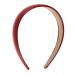 VOCOSTE Red Headbands for Women Leather Head Bands for Women's Hair