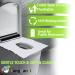 Toilet Seat Covers Disposable Travel Pack 120 Pack XL Thick Flushable Toilet Seat Covers for Portable Travel Potty Public Restrooms Paper Toilet Seat Cover Kids Adult Toilet Cover - Buy Online on GoSupps.com