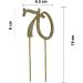 Vincenza Rhinestone Crystal Birthday Cake Topper Number Pick 70th with Diamante Gems - Cake Decorations for Wedding Anniversary Birthday Party (Gold) - Buy Online on GoSupps.com