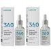 360 Micro Capsule Serum Simpla microcapselerum micros moisturizing vital ampoule comprehensive careers for reducing blemishes strengthening skin barriers (2 pieces)