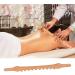 Body Gua Sha Stick - Wooden Scraper for Meridian Massage | Relieve Tiredness & Soothe Neck Shoulders Back & Limbs - 10 Pearl Design - Buy Online on GoSupps.com