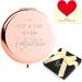Gifts for Women-Birthday Gifts for Mom Personalized for Women Unique Rose Gold Compact Mirror Gifts for Her Daughter Sister Grandma Aunt Wife Girlfriend Mother Coworkers