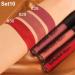 3Pcs Matte Ruby Red & Light Red Liquid Lipstick Set | Long Lasting & Waterproof Lip Gloss Gift | Matt Lipstick for Women - Set10 - Buy Online on GoSupps.com