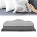 Multifunctional Cleaning Brush Tool - Elastic Soft Head Dusting Brush for Car Couch Sofa & Furniture - Comfortable Grip Silicone - Gray - Buy Online on GoSupps.com