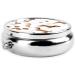 Beagle Dog Mini Round Pill Box | 3 Compartment Portable Organizer for Travel | Ideal Medicine Storage for Home & Office - Buy Online on GoSupps.com