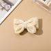Vintage Duckbill Hairpin Set: 5 Plush Fashion Hair Bow Clips for Kids Simple Small Decorative Girls' Accessories - Buy Online on GoSupps.com