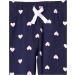 Amazon Essentials Baby Girls' Cotton Pull-On Trousers 18M - Set of 4 | Grey Hearts, Light Pink, Navy, Pink - Buy Online on GoSupps.com