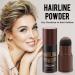 Hair Powder Hairline Powder Hair Root Touch Up Quickly Cover Hairline Eyebrows & Beard Line Thin Hair Root Dye Touch Up Windproof & Sweatproof Hairline Powder for Women & Men (Dark Brown) - Buy Online on GoSupps.com