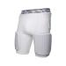McDavid Padded Compression Pants with Pads Hip Coccyx Thigh Pads White SM