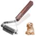 Flamia & Jabz Professional Rake (Dematting Comb) for Undercoat Grooming of Dogs Cats & Pets (20 Blades)