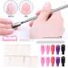 Nail Polish Removal Tool Set for Home Nail Art Shop with Nail Clips Nail Remover Pads Cuticle Pusher - Buy Online on GoSupps.com