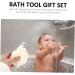 Kit De Bain Outil De Nettoyage Du Corps Gommage Corporel Prot ge-mains Ensemble Accessoires De Douche - Buy Online on GoSupps.com