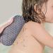 Super Soft Exfoliating Bath Sponge - Gentle Dead Skin Remover for Adults Children & Pregnant Women - Perfect Shower Brush in Grey - Buy Online on GoSupps.com