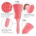 Tonyg-P EZ Discrowded Brush for Afro Textures 3a-4c | Easy Clean Wet/Dry Hairbrush - Pink/Blue/Black - Buy Online on GoSupps.com