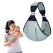 TSHAOUN Baby Carrier Portable One Shoulder Toddler Carrier Anti-Slip Toddler Sling Soft Baby Sling with Adjustable Shoulder Straps for Newborn Infant up to 35Lbs. (Green)