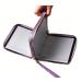 FingerAngel 120 Slots Nail Stamping Plate Holder Case - Rectangular Laser Style Manicure Organizer with Double Zipper for Nail Art - Buy Online on GoSupps.com