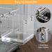 Transparent Acrylic Hanging Bird Bath for Cage - Bird Bath for Small Birds - Finch, Budgerigar, Canary, Parrot - Includes Hooks - Globalstore - Buy Online on GoSupps.com