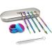 Wax Carving Tools 7 Pcs Stainless Steel Double-Headed Set with Silicone Container & Metal Case - Multi01 - Buy Online on GoSupps.com