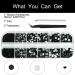 4200 Pcal Black Rhinestones - Assorted SS6-SS20 Flatback Nail Gems K9 Glass Crystals for Nail Art & DIY Projects - Buy Online on GoSupps.com