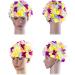Didiseaon Size L Flower Swim Cap for Women - Keep Hair Dry | Hair Accessories - Buy Online on GoSupps.com