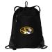 Broad Bay Mizzou Drawstring Bag University of Missouri Cinch Pack Backpack UNIQUE MESH & MICROFIBER
