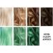 FYNE Crystal Colour Green Emerald Semi Permanent Hair Dye for Women | Built-In Conditioner Formula for Healthier, Shiny Hair - Buy Online on GoSupps.com