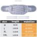 Buy Lumbar Support Belt | Back Brace for Men & Women | Pain Relief for Herniated Disc Sciatica Scoliosis | Medium Size & Breathable Design - Buy Online on GoSupps.com
