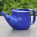 Spill-Proof Ceramic Neti Pot for Nasal Cleaning - Microwave Safe (Blue) - Buy Online on GoSupps.com