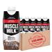 Muscle Milk_Protein Shake - Zero Sugar - Calcium Vitamins A C & D 5g Fiber - 25g Protein Chocolate - Energizing Snack Genuine Protein Shake - 11 Fl Oz. - Pack of 6 Bundle