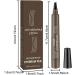 Eyebrow Pencil with 4 Tip for Natural Eyebrow Makeup Eyebrow Long-Lasting Eye Brow Pencils for Women Eyebrow Pen (01) - Buy Online on GoSupps.com