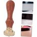 MUSISALY 1pc Dispensing Plate Tool Retro Sealing Stamp Eye Shadow Pressure Stamper Hotfix Copper Copper Head 1 count (Pack of 1) Golden - Buy Online on GoSupps.com