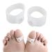 2 pieces of silicone magnetic rings for weight reduction reusable foot massage toe ring blood sugar controller ring body slimming ring toe massager for men and women