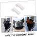 Hapinary Ski Helmet Mask Hooks | Professional Accessories for Snowboard & Bicycle Helmets | Durable PVC Clips for Face Masks - Buy Online on GoSupps.com