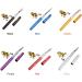 Lixada Mini Telescopic Fishing Rod Combo Set - Portable Pocket Pen Fishing Pole with Reel - Black - International Shipping Available - Buy Online on GoSupps.com