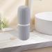 JISADER 3x Toothbrushes & Toothpaste Holder Set - Travel & Camping Case Gargle Cup Bathroom Accessories | Shop Now - Buy Online on GoSupps.com