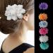 Flower Hair Clip Rose Hair Clips Hair Hairpin for Women Flower Diamond Hair Accessories Boho Bride Hairpins Headpiece for Girls Wedding 6 Pieces White - Buy Online on GoSupps.com