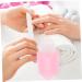POPETPOP Alcohol Pink Nail Polish Nail Oil Makeup Remover Pump Dispenser Makeup Remover Dispenser Nail Polish Remover Dispenser Powder Pump Bottle Travel Water Dispenser Manicure Plastic 6x5x13cm Pink - Buy Online on GoSupps.com