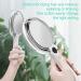 Biomax Starlite Handheld Rechargeable Lighted Makeup Mirror 1X/5X Magnification - Dual Sided Vanity Mirror - Cordless & Rechargeable (White) - Buy Online on GoSupps.com