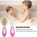 Lightweight Baby Brush Comb Set for Newborns and Toddlers - Red - Buy Online on GoSupps.com