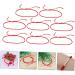 WRITWAA 16 Pcs Buddhist Red Bracelet Dainty Bracelets Red DIY Bracelet Hand Jewelry Woven Bracelets Bulk Bracelets Adjustable Red Braided Bracelets Men and Women Rope Manual Accessories 12x12cmx5pcs Redx5pcs - Buy Online on GoSupps.com