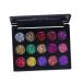 POPETPOP 15 Matte Eyeshadow Makeup Palette Eyeshadow Powder Eyeshadow Matt Eyeshadow Palette Diamond Sequins 1 count (Pack of 1) As Shown
