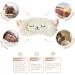 Homewins Ultra-Soft Plush & Silk Sleep Mask - Light-Blocking Eye Mask for Women - Perfect for Sleep & Parties (Sheep Design) - Buy Online on GoSupps.com