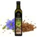Linseed Oil 500ml | Cold-Pressed Vegan Flaxseed Oil in Glass Bottle - Gourmet Salad & Cooking Oil - Buy Online on GoSupps.com