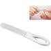 Stainless Steel Nail File Double Sided Design Portable for Travel Home Use Silver - Buy Online on GoSupps.com