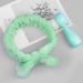 2 in 1 Manual Cleansing Brush Makeup Headband Facial Cleansing Brush Deep Clean Brush Hat for Women  - Buy Online on GoSupps.com